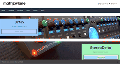 Desktop Screenshot of mathewlane.com